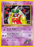 Sabrina's Jynx 059  - 1st Edition Gym Heroes - Uncommon
