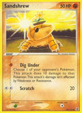 Sandshrew 082  - Reverse Holofoil Delta Species - Common