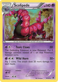 Scolipede  - Reverse Holofoil Emerging Powers - Rare