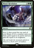 Nissa's Revelation (PRE-191) - Magic Origins Promos Foil