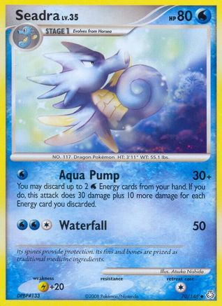 Seadra  - Reverse Holofoil Legends Awakened - Uncommon