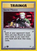 Secret Mission 118  - 1st Edition Gym Heroes - Uncommon