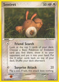 Sentret 075  - Reverse Holofoil Team Rocket Returns - Common