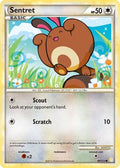 Sentret 080  - Reverse Holofoil HeartGold SoulSilver - Common
