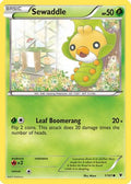 Sewaddle  - Reverse Holofoil Noble Victories - Common