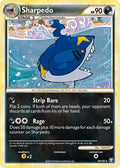 Sharpedo  - Reverse Holofoil Triumphant - Rare