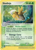 Shedinja  - Reverse Holofoil Dragon - Holo Rare