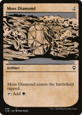 Moss Diamond (Showcase) (CLB-448) - Commander Legends: Battle for Baldur's Gate: (Showcase) Foil