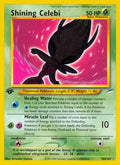 Shining Celebi  - 1st Edition Holofoil Neo Destiny - Secret Rare