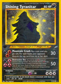 Shining Tyranitar  - 1st Edition Holofoil Neo Destiny - Secret Rare