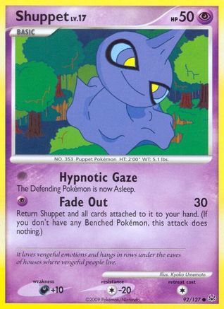 Shuppet 092  - Reverse Holofoil Platinum - Common