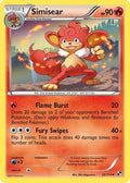 Simisear  - Reverse Holofoil Black and White - Uncommon