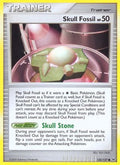Skull Fossil  Platinum - Common