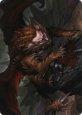 Manticore // Manticore (AAFR-006) - Adventures in the Forgotten Realms Art Series (Borderless) Foil