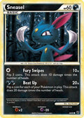 Sneasel 068/90  - Reverse Holofoil Undaunted - Common