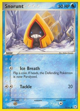 Snorunt  Hidden Legends - Common