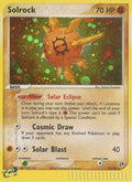 Solrock  - Holofoil Sandstorm - Holo Rare