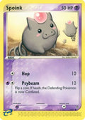 Spoink - 74/97/97  - Reverse Holofoil Dragon - Common