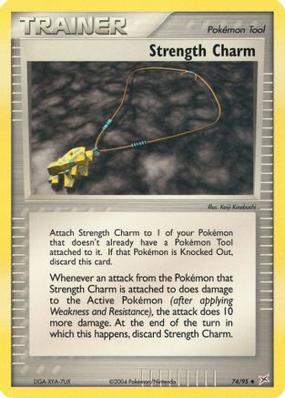 Strength Charm  Team Magma vs Team Aqua - Uncommon