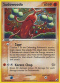 Sudowoodo  - Reverse Holofoil Unseen Forces - Holo Rare