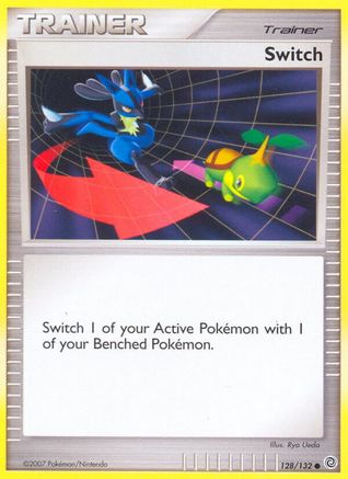 Switch 128  - Reverse Holofoil Secret Wonders - Common