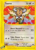 Tauros  - Reverse Holofoil Expedition - Common