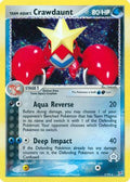 Team Aqua's Crawdaunt - 2/95/95  - Holofoil Team Magma vs Team Aqua - Holo Rare