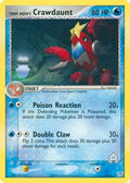 Team Aqua's Crawdaunt - 14/95/95  Team Magma vs Team Aqua - Rare