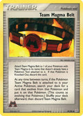 Team Magma Belt  - Reverse Holofoil Team Magma vs Team Aqua - Uncommon