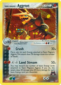 Team Magma's Aggron 007  - Reverse Holofoil Team Magma vs Team Aqua - Holo Rare