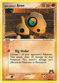 Team Magma's Aron - 59/95/95  - Reverse Holofoil Team Magma vs Team Aqua - Common