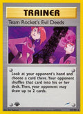 Team Rocket's Evil Deeds  - 1st Edition Neo Destiny - Uncommon