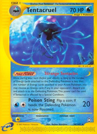 Tentacruel  Aquapolis - Rare