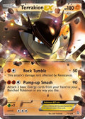 Terrakion EX  - Holofoil Dragons Exalted - Ultra Rare