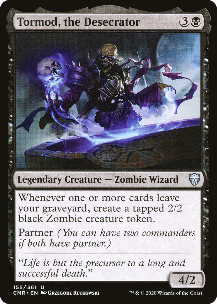 Tormod, the Desecrator (CMR-155) - Commander Legends