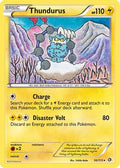 Thundurus 050  - Reverse Holofoil Legendary Treasures - Holo Rare