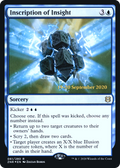 Inscription of Insight (PRE-061) - Zendikar Rising Promos Foil
