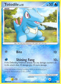 Totodile 106  Mysterious Treasures - Common