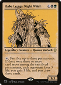 Baba Lysaga, Night Witch (Showcase) (CLB-414) - Commander Legends: Battle for Baldur's Gate: (Showcase) Foil