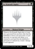 Syr Konrad's Squire (UNK-CB02B) - Unknown Event