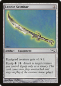 Leonin Scimitar (MRD-193) - Mirrodin Foil