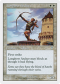 Longbow Archer (7ED-026) - 7th Edition