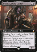 Burakos, Party Leader (Extended Art) (CLB-622) - Commander Legends: Battle for Baldur's Gate: (Extended Art) Foil