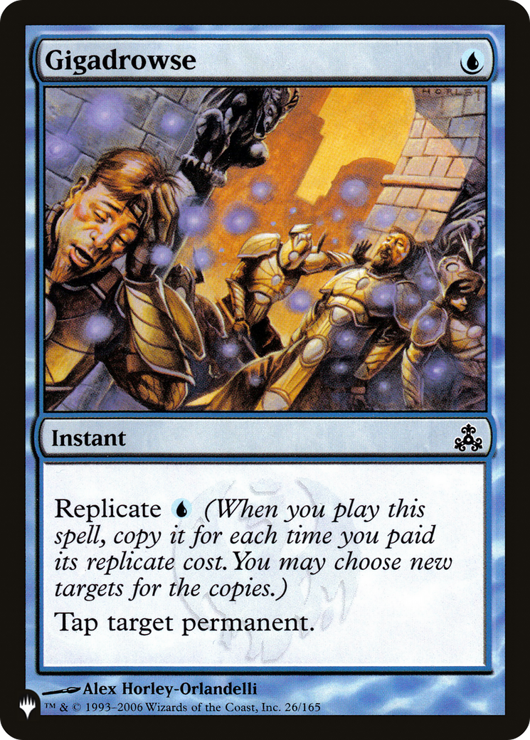 Gigadrowse (LIST-26/165) - The List