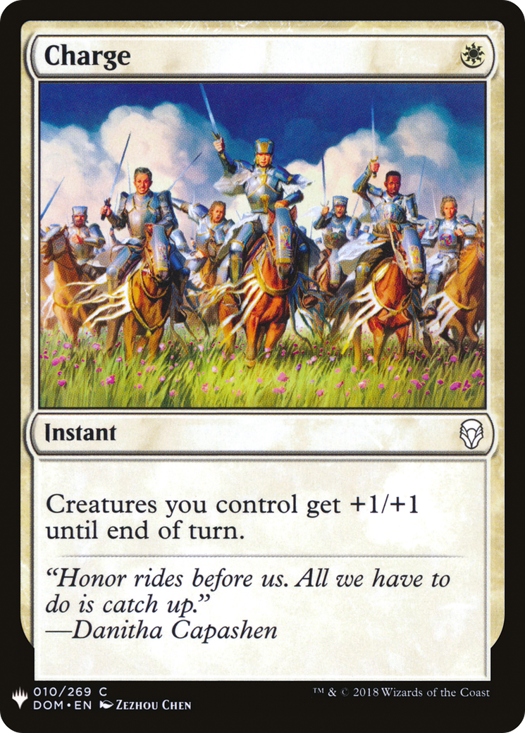 Charge (LIST-010) - The List