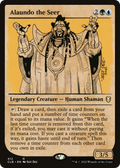 Alaundo the Seer (Showcase) (CLB-412) - Commander Legends: Battle for Baldur's Gate: (Showcase)