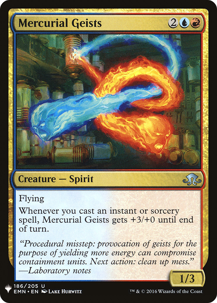 Mercurial Geists (LIST-186) - The List