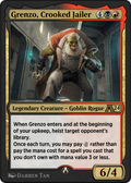 Grenzo, Crooked Jailer (YOTJ-022) - Alchemy: Outlaws of Thunder Junction