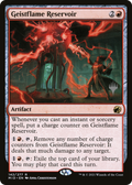 Geistflame Reservoir (PPMID-142P) - Innistrad: Midnight Hunt Promos Foil