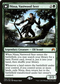 Nissa, Vastwood Seer (PRE-189) - Magic Origins Promos: (originpwdfc) Foil